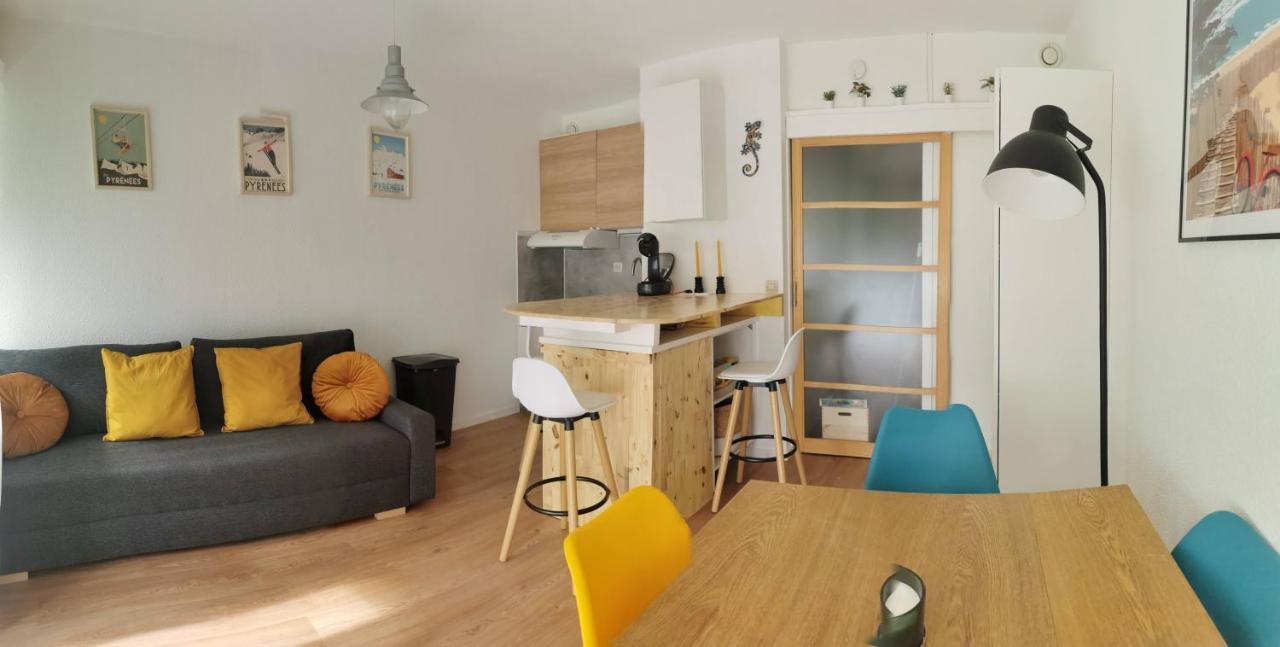 Gourette Appartement Pres Des Pistes, Residence Val Soleil, 256 Gourette Nord, Rue De Tortes Eaux-Bonnes Luaran gambar
